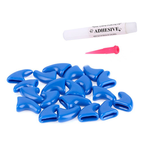 Антицарапки для котів S (2.5-4 кг) пластикові накладки Київ - фото 3