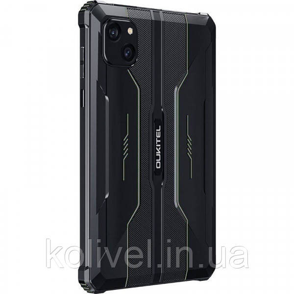 Планшет Oukitel RT3 8” HD+ / 4GB/64GB / MT6762 / 5150mAh / IP69K / LTE Black (6931940717281) Киев - изображение 7