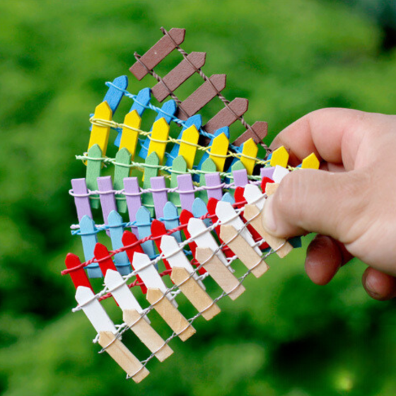 Декоративный заборчик для мини-сада, миниатюры, флорариума, микроландшафта, макета, моделирования и творчества беж Одесса