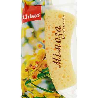 Губка для купания Chisto Поролоновая Мимоза (4820164150450) Винница