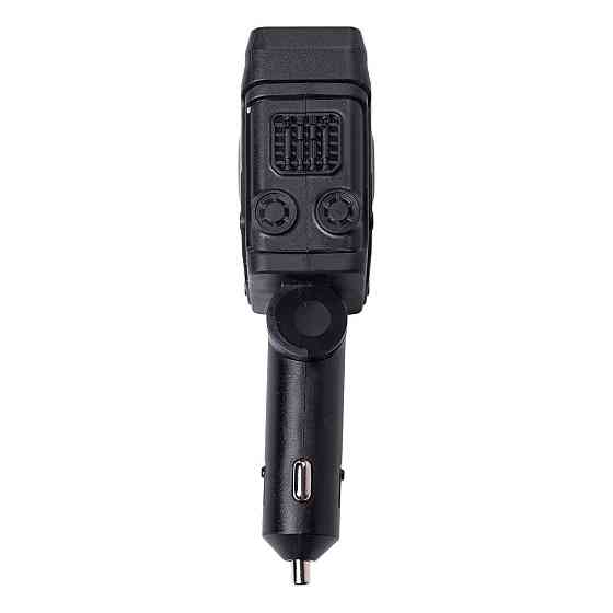 Автомобильное зарядное устройство MECHA с выдвижными кабелями и портами USB/Type-C Черный HP-A1B Киев
