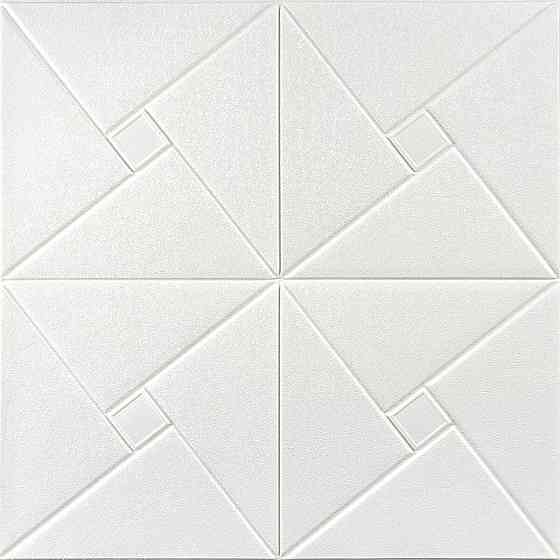 Самоклеющаяся декоративная потолочно-стеновая 3D панель 680x670х5.5мм Оригами (173) SW-00000182 Днепр