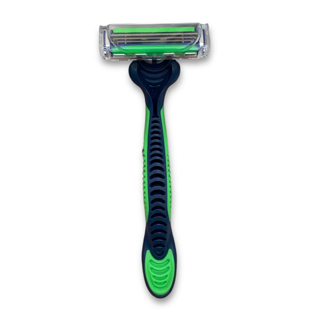 Одноразові бритви Gillette Blue3 Sensitive 12 шт (9+3) — чоловічі станки з потрійним лезом та алое Харків - фото 3