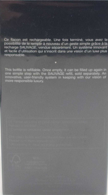 Парфюмерия: Christian Dior Sauvage edt 100ml. Оригинал! Киев - изображение 3