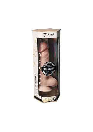 Фаллоимитатор SilexD Johnny Premium Real Skin Flesh (7in MODEL 1), ультрареалистик, диаметр 3,8 см Sex Aura Киев