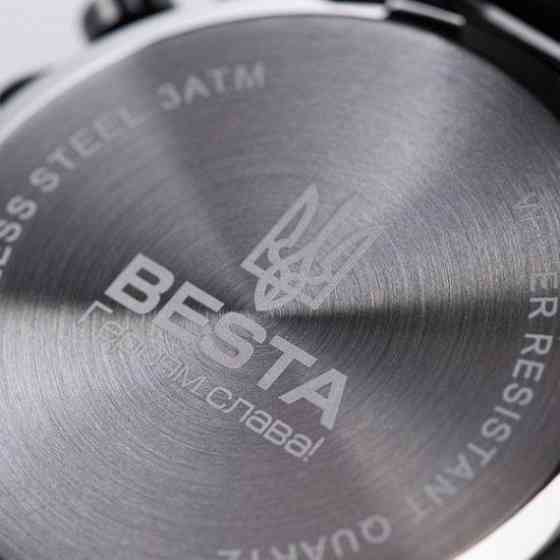 Чоловічий наручний годинник Besta Mars (Black) Вінниця