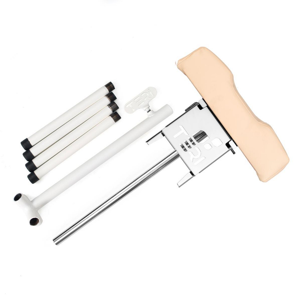 Педикюрная подставка для настольных вытяжек Teri с бежевым верхом Киев - изображение 1