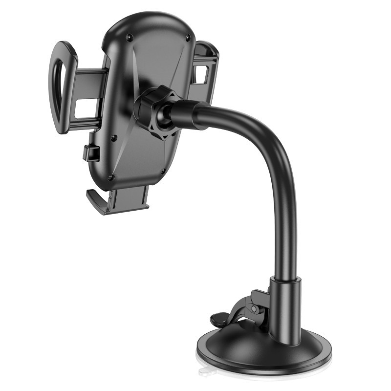 Автодержатель для телефона HOCO H10 General car holder(windshield) Black Киев - изображение 6