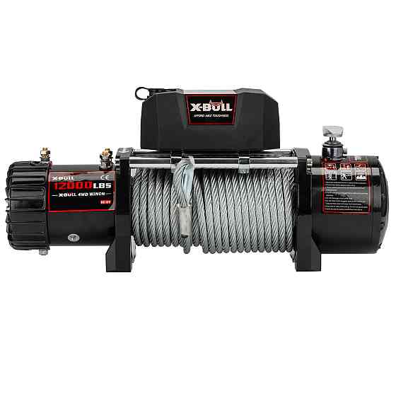X-BULL 12000LBS Лебідка зі сталевим тросом. Киев