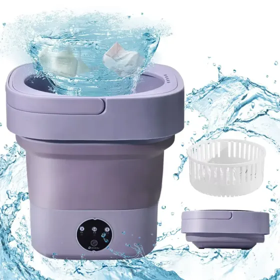 Портативная мини складная ультразвуковая стиральная машинка на 12L Коломыя