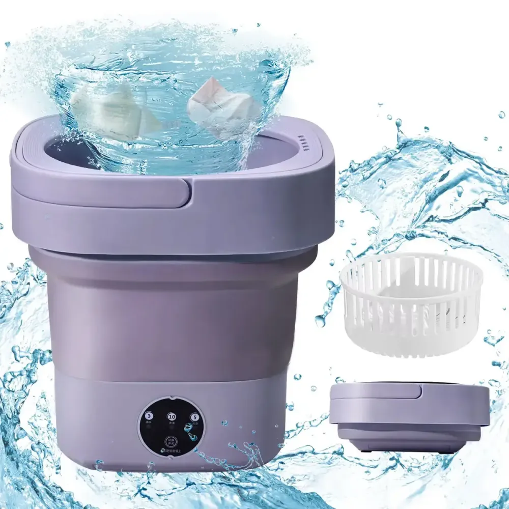 Портативная мини складная ультразвуковая стиральная машинка на 12L Коломыя - изображение 2