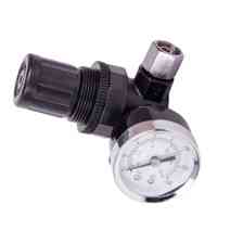 Пистолет покрасочный HVLP d-1.3 с верх. пласт. бачком 600мл, зеленый, регулятором давления Мукачево