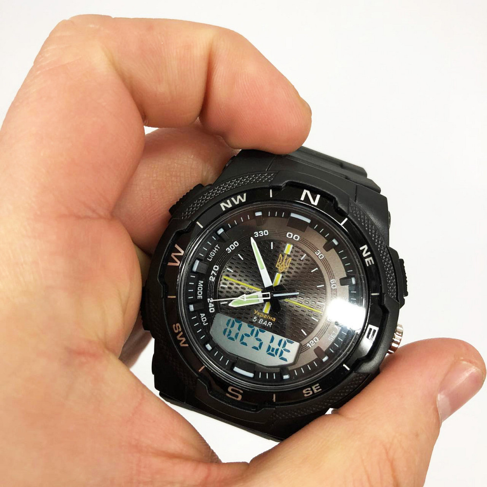 Армійські електронні годинники, Польові годинники для армії для риболовлі та походів IQ-25 Львів - фото 7