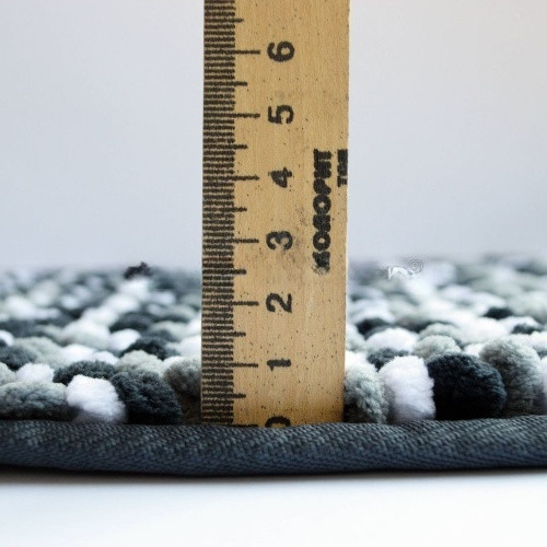 Килимок для ванної 50*80см Мелоді темно-сірий Дариана Житомир - изображение 2