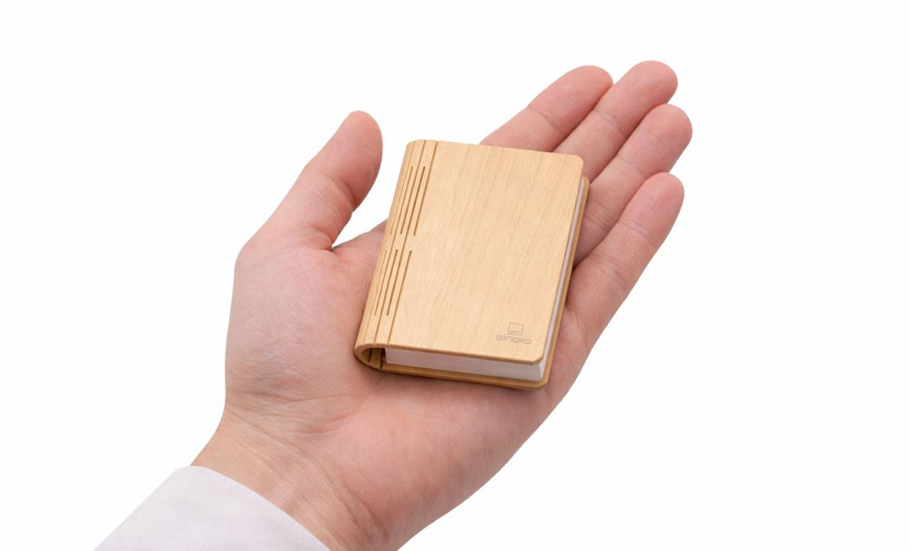 Світильник-книга на акумуляторі Gingko Super Mini Smart Book, дерево клен | G086MA Рівне - фото 9
