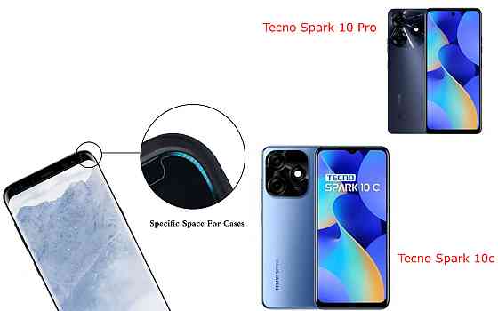 Захисне скло HyperGlass Pro для Tecno Spark 10 Pro (KI7), Spark 10c – максимальна чутливість та захист Київ