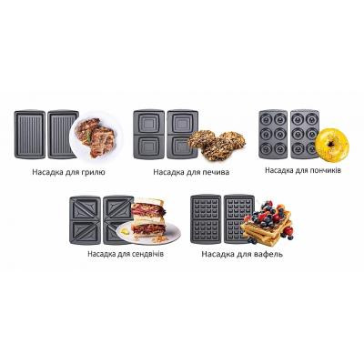 Сэндвичница PRIME Technics PMM 501 X (PMM501X) Винница - изображение 2