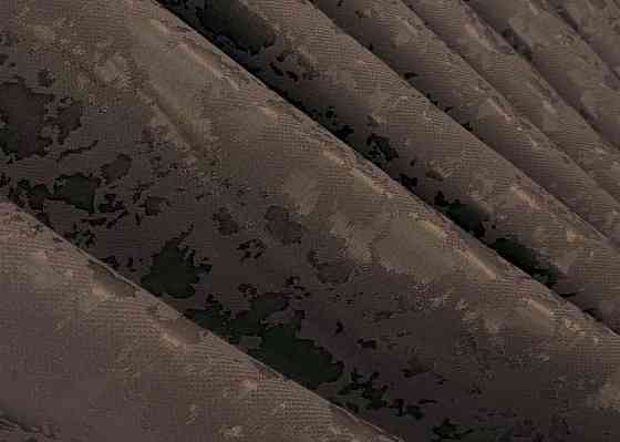 Комплект штор VR-Textil Льон Мармур 150х270 2шт і Тюль 600х270 1910ш-115т Венге з білим 71-130/5 Київ