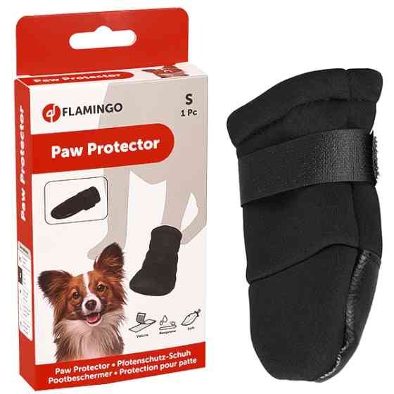 Flamingo Paw Protector S ФЛАМИНГО ЗАЩИТНЫЙ БОТИНОК для собак пород мопс, такса, пудель Киев