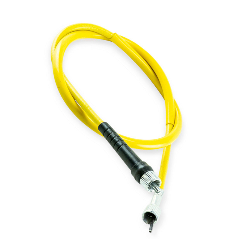 Трос скутер 4 т китай -50, 60, 80, 125, 150 (квадрат-вилка) 930мм жовтий спідометра Мукачево - фото 1