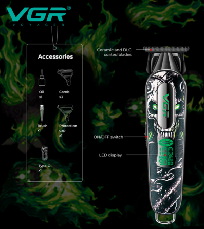 Триммер бороды и усов VGR V-260 Днепр