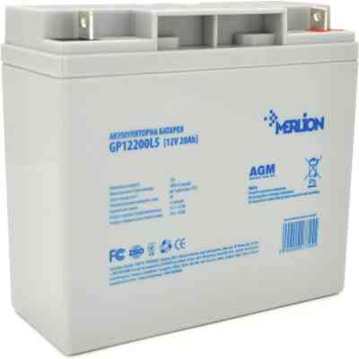 Батарея к ИБП Merlion GP12200L5 12V-20Ah (GP12200L5) Винница