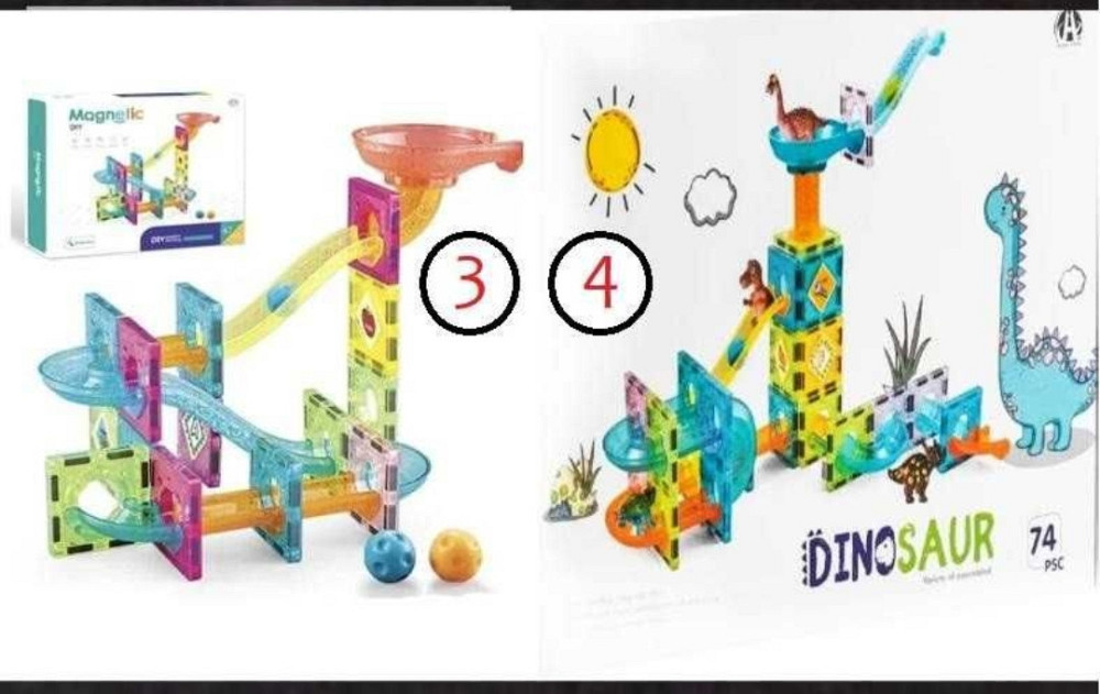 Якісний Дитячий магнітний конструктор підсвічування Харків - фото 6