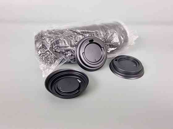 Кришка на склянку паперовий Ф71 (гар) чорна Харків (на 175(FC)) (50 шт) Харків