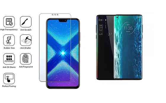 Защитное стекло NeoGlass для Motorola Edge 5G XT2063-3 – ультрапрозрачное и устойчивое Киев