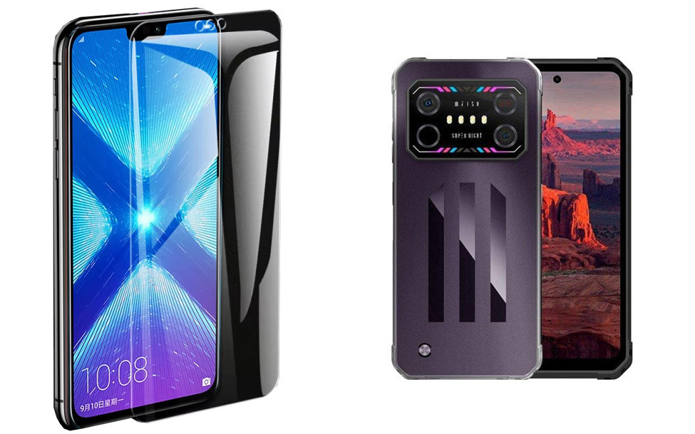 Захисне скло NeoGlass для Oukitel IIIF150 Air1 Ultra, IIIF150 Air1 Ultra+ – надпрозоре та стійке Київ - фото 2