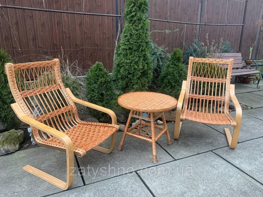 Кресла и круглый журнальный столик, комплект Киев - изображение 4