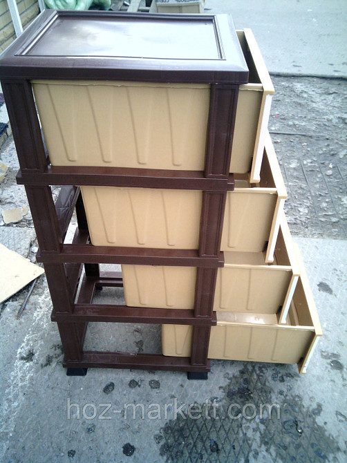 Комод пластиковий " Морські зірки" еліф Туреччина Харків - фото 5