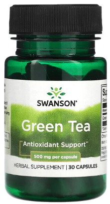 Екстракт зелений чай Swanson Green Tea 500mg 30 капс Київ - фото 1