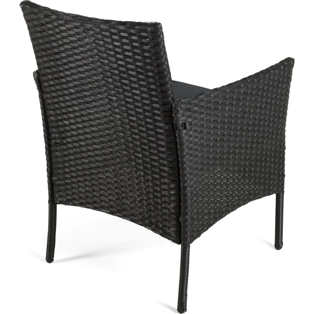 Набір меблів з ротанга LUXURY для саду, балкона, тераси та дачі, зручний комплект: стіл і два крісла Київ - фото 8