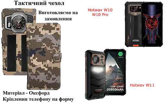 Тактический чехол для Fossibot F106 Pro, Fossibot F109, крепится к снаряжению на липучке Киев