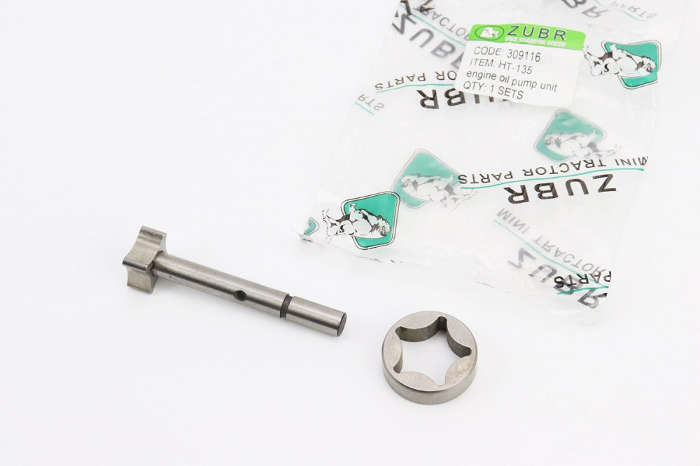 Насос масляний к-кт 2шт 186F/190F/192F L-72mm Київ - фото 1