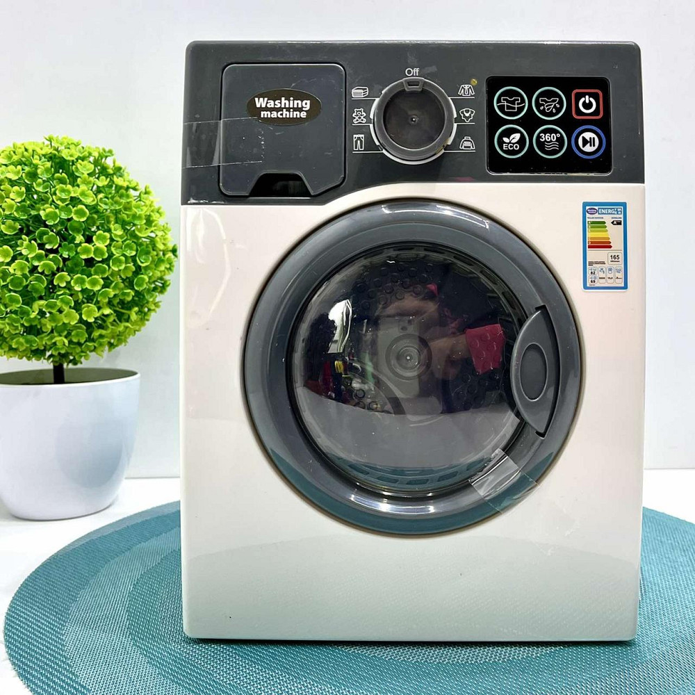 Пральна машинка Дитяча TEGOLE безліч функцій зі світлозвуковими ефектами Біла (F2308) Чернігів - фото 5