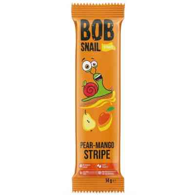 Цукерка Bob Snail Равлик Боб Груша Манго страйп, 14 г (4820206080752) Вінниця