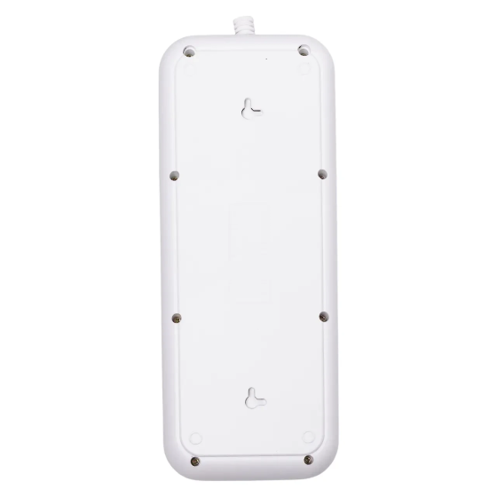 Мережевий фільтр подовжувач на 8 розеток з 3 USB 1 Type-C та кнопкою відключення F20U 4.7 м Чорний HP-5-29 Коломия