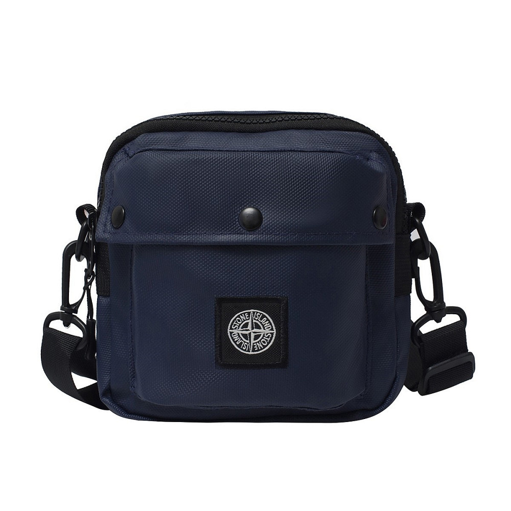 Сумка через плече Stone Island 16x16 синій Запоріжжя - фото 1