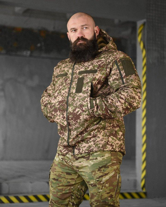 Весняна тактична куртка софтшел masad хижак ВТ6705 Одеса - фото 2