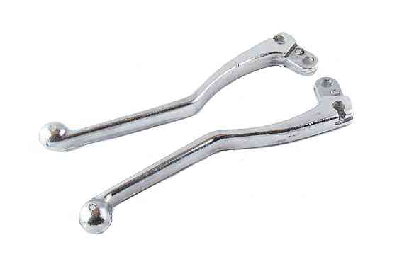 Рычаги руля   мотоцикл Ява 350 12V   (пара) (алюминий) (хром, +втулка)   (Тайвань) Мукачево