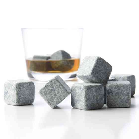 Камни для виски Whiskey Stones из AM-728 стеатита (9шт) Киев