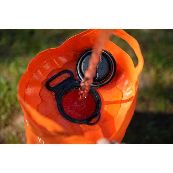 Душ портативний із ємністю та насосом Flextail Tiny Shower Bucket, 20л, помаранчевий Киев