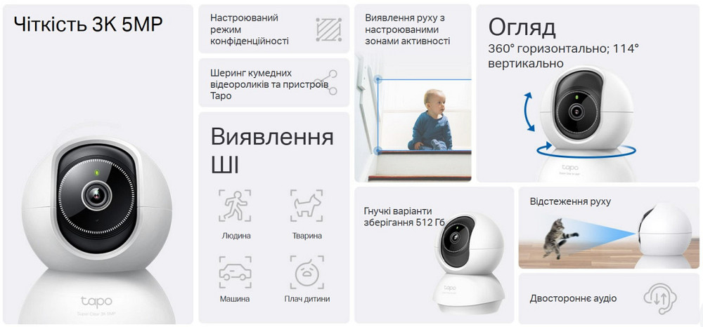 IP-камера TP-Link Tapo C230 ( 18863 ) Харків - фото 4