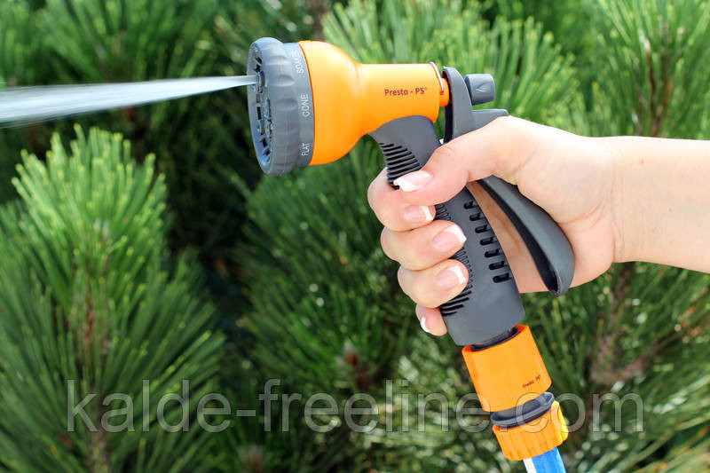 Пістолет для поливу пластиковий Presto-PS насадка на шланг (7202) Харьков - изображение 3