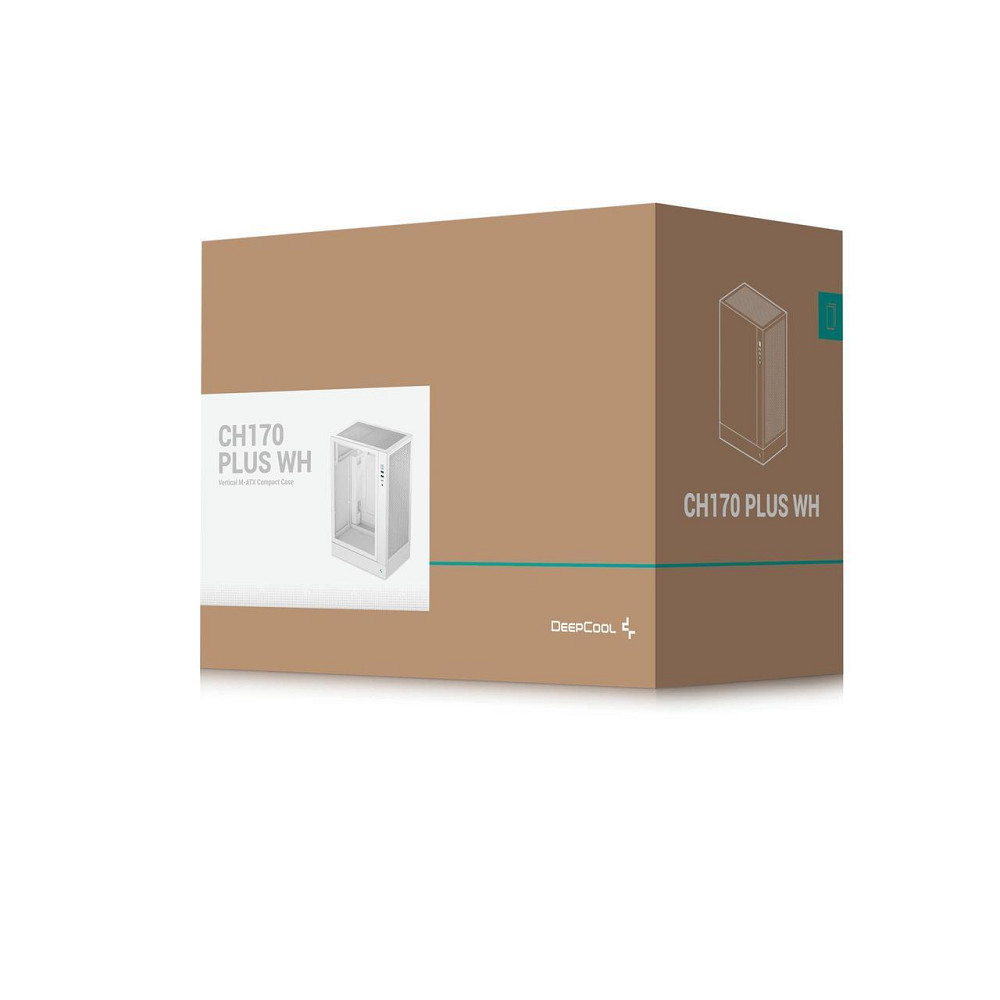 Корпус DeepCool CH170 Plus White (R-CH170-WHNGM0-G) без БЖ ( 25079 ) Харьков - изображение 11