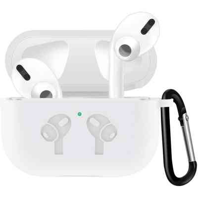 Чехол BeCover Silicon Protection для Apple AirPods Pro White (704505) Винница
