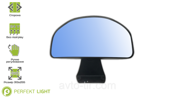 Зеркало бордюрное Mercedes Actros / Axor 0028103716 28103716 0028106016 28106016 Луцк