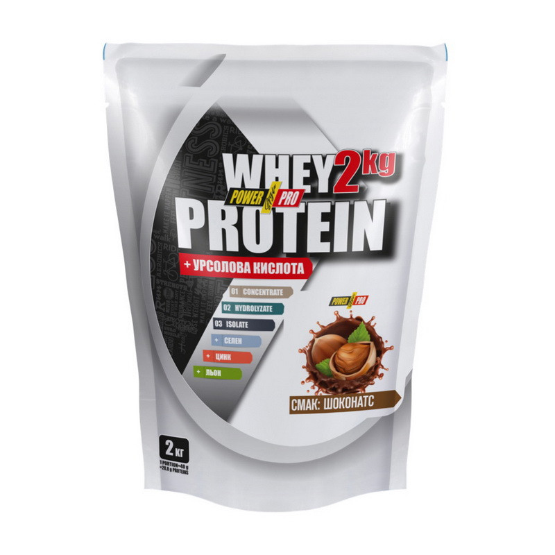 Whey Protein (2 kg, полуницяз вершками) Луцьк - фото 1